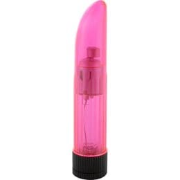 SEVEN CREATIONS - CRYSTAL CLEAR VIBRATOR LADY PINK